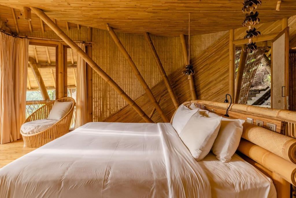 Aura House 2Bds Eco Bamboo House, Pool, River View Bringkit Dış mekan fotoğraf