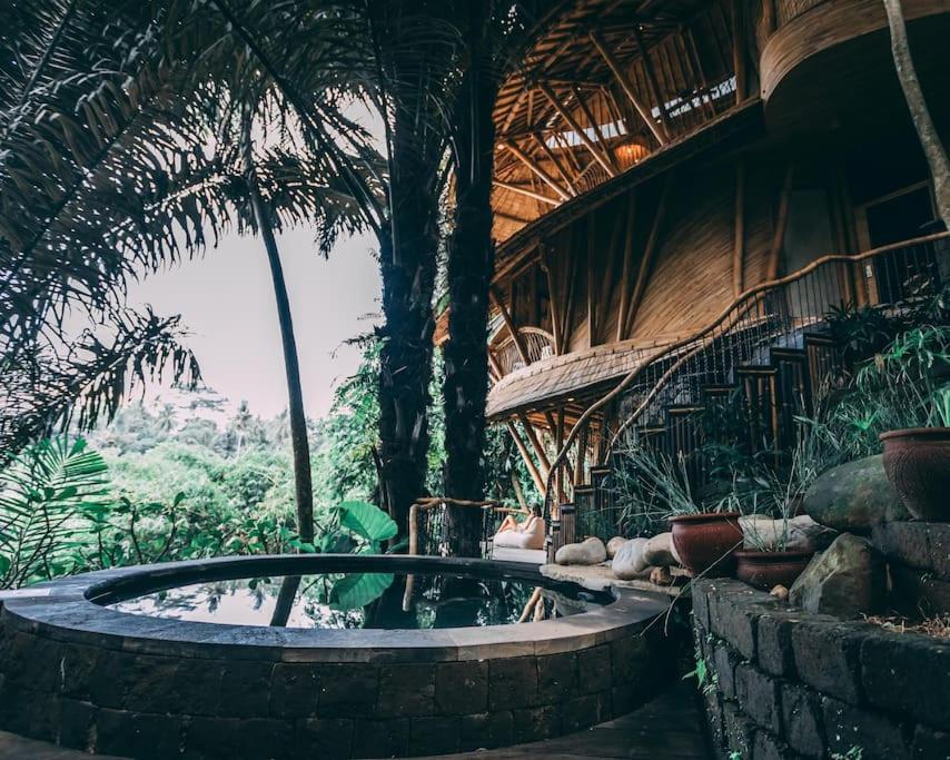 Aura House 2Bds Eco Bamboo House, Pool, River View Bringkit Dış mekan fotoğraf