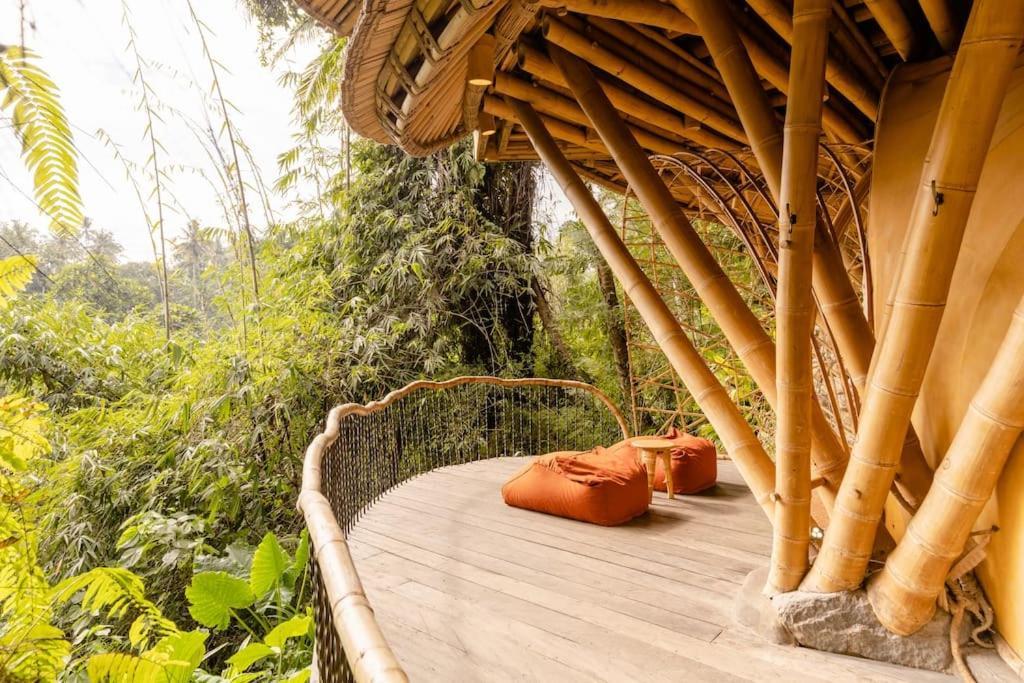 Aura House 2Bds Eco Bamboo House, Pool, River View Bringkit Dış mekan fotoğraf